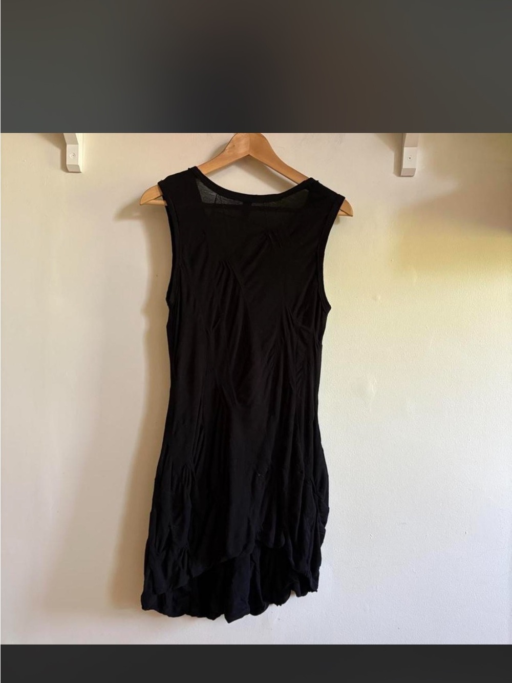 Asymetrical avant-garde mini-dress — Rundholz - Picture 4 of 5
